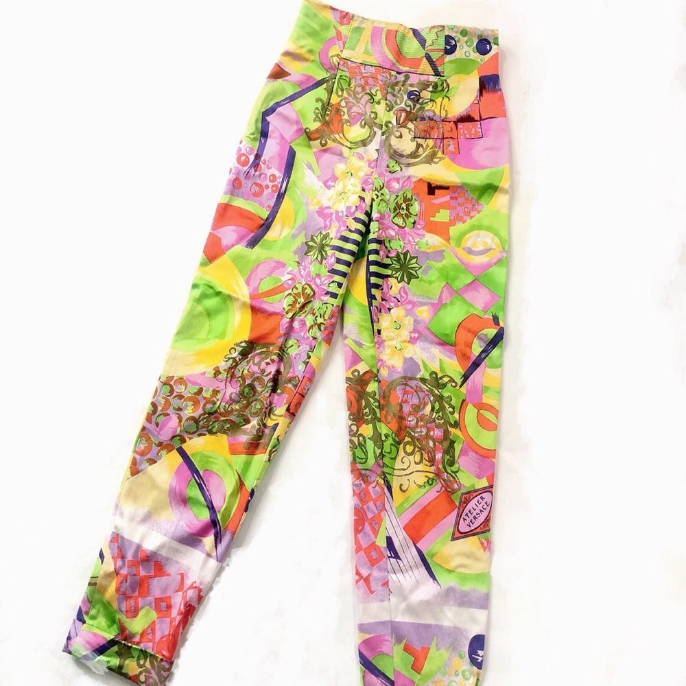 Versace Pre-Owned Patterned Trouser - image 3